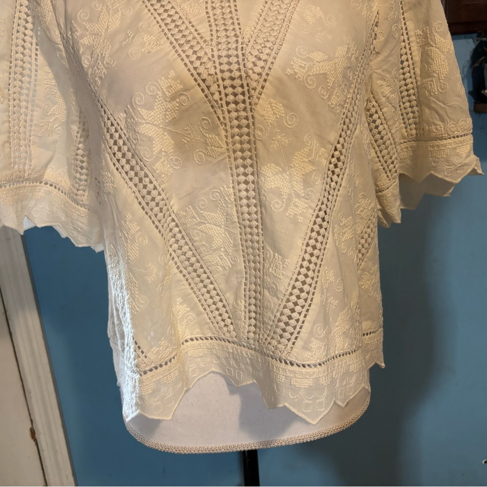 Jennifer & Grace, Beautiful, Embroidered Top - Picture 3 of 8
